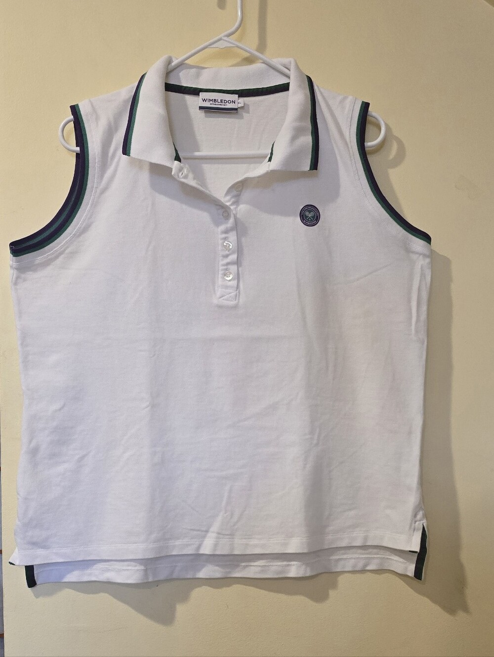 Official Wimbledon Athletic Polo Shirt, XL